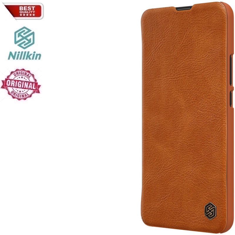 Odinis dėklas Nillkin qin serijos - rudas (Huawei P SMART Z) Odinis dėklas Nillkin qin serijos - rudas (Huawei P SMART Z)